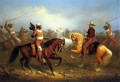 ジェームス・ウォーカーがアメリカ西部で野生の馬をローピング